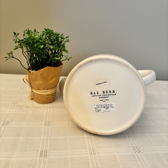 Rae Dunn Nourish Watering Pot Artisan Collection by Magenta - Picture 5 of 6